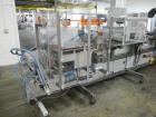 Used Uhlmann UPS4 Blisterpack Thermoformer Machine. Capable of speeds from 15 to 50 cycles per minute or 600 blister packs per minute. Maximum format size: 272mm x 284mm max format. Max depth of fill...
