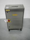 Used Uhlmann UPS4 Blisterpack Thermoformer Machine. Capable of speeds from 15 to 50 cycles per minute or 600 blister packs per minute. Maximum format size: 272mm x 284mm max format. Max depth of fill...