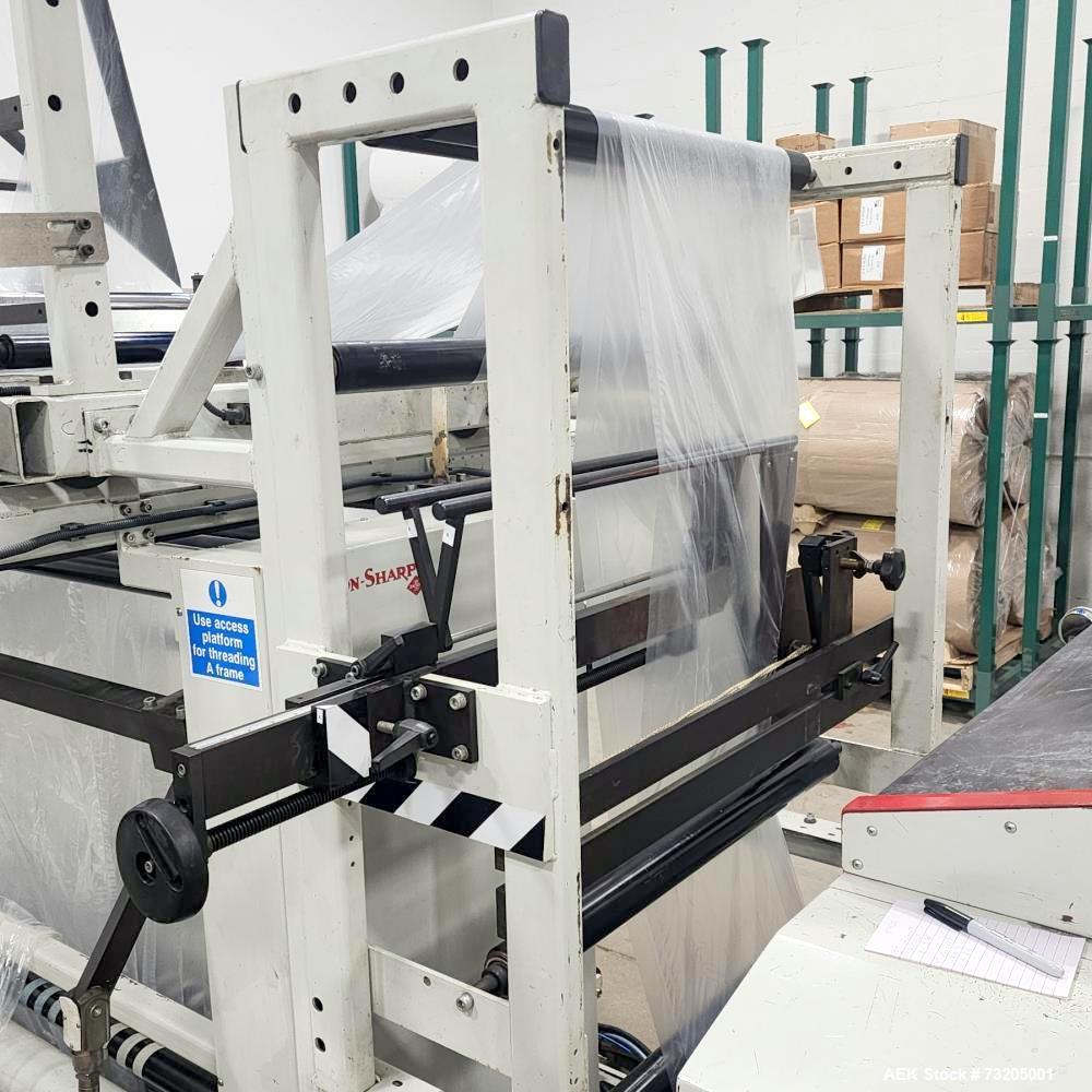 Used Hudson-Sharp Model 4750LH Pouch Converting Machine for Wicketed