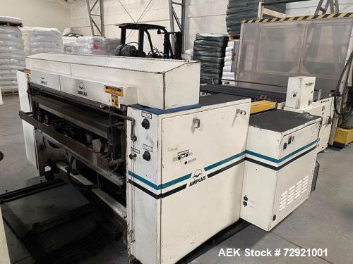 Used- Amplas Model 1425 SUT Type Bottom Seal/ T-Shirt Bag Making Machine