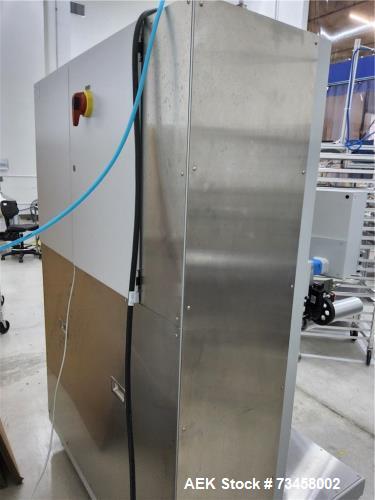 Used 2019 Web Converting & Packaging Line – Rotary Press, Robots, Sealers, Printers, Vision System, Cleanroom