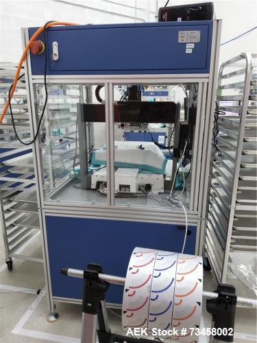 Used 2019 Web Converting & Packaging Line – Rotary Press, Robots, Sealers, Printers, Vision System, Cleanroom
