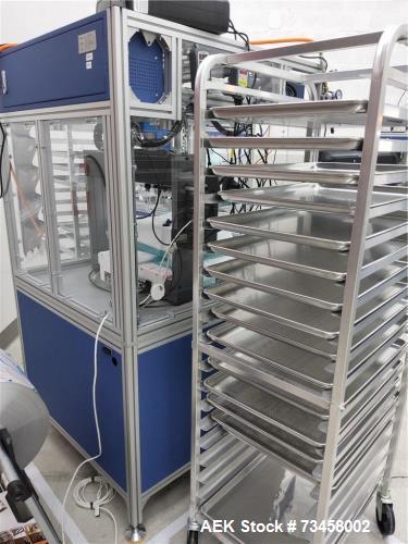 Used 2019 Web Converting & Packaging Line – Rotary Press, Robots, Sealers, Printers, Vision System, Cleanroom