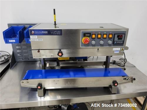 Used 2019 Web Converting & Packaging Line – Rotary Press, Robots, Sealers, Printers, Vision System, Cleanroom