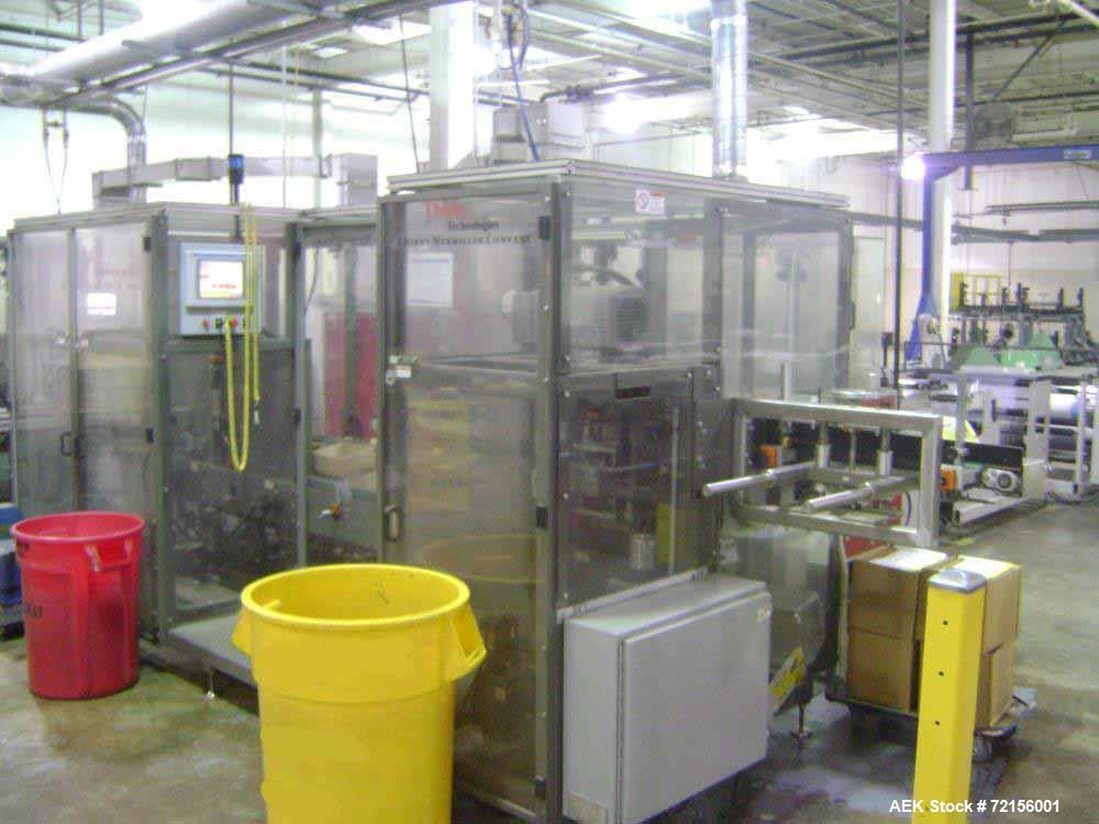 Used- Hudson Sharpe 40” Servo Sideweld Polybag Machine