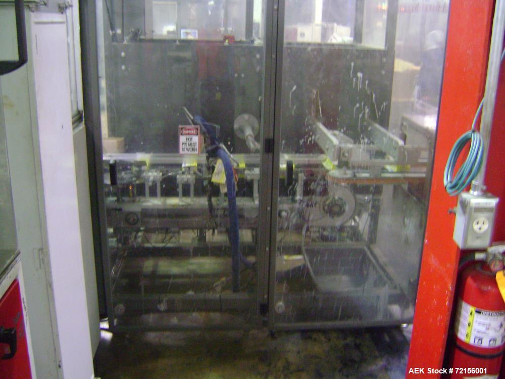 Used Hudson Sharpe 40” Servo Sideweld Polybag Machine