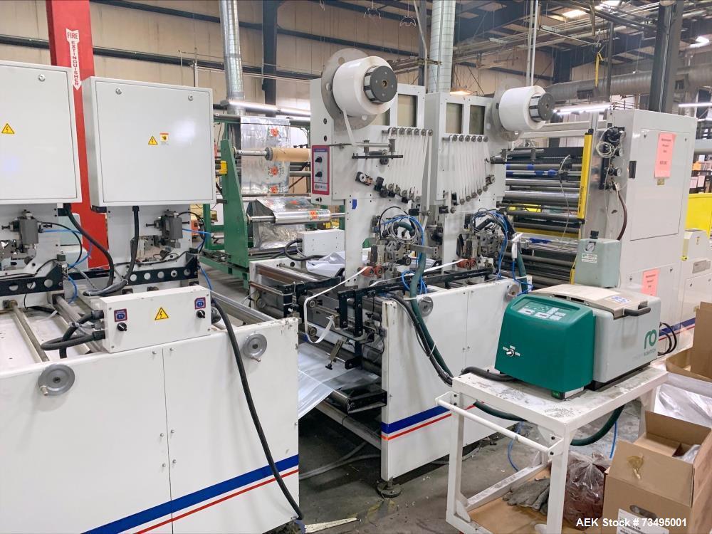 Used Mamata VEGA-1200 A Dual Draw Roll Bag Making Machine for Sale