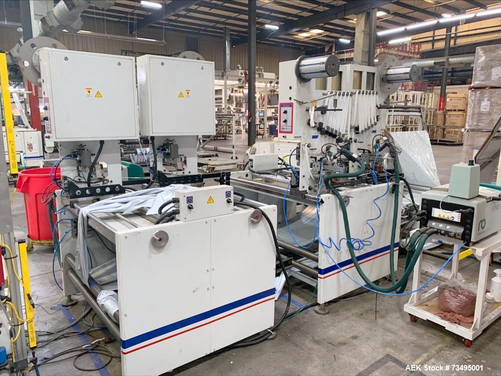 Used Mamata VEGA-1200 A Dual Draw Roll Bag Making Machine for Sale