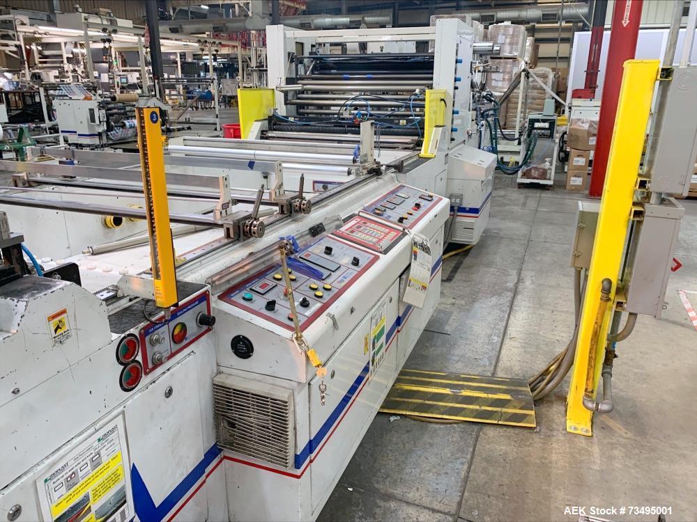 Used Mamata VEGA-1200 A Dual Draw Roll Bag Making Machine for Sale