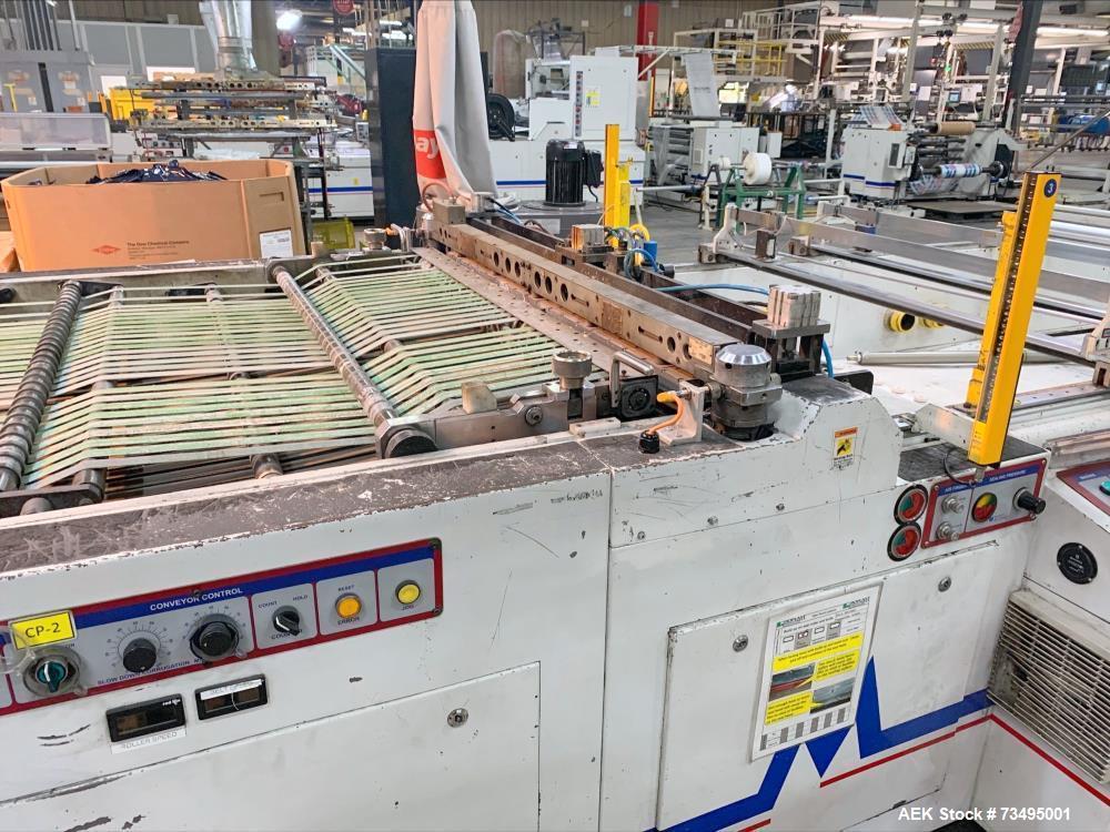 Used Mamata VEGA-1200 A Dual Draw Roll Bag Making Machine for Sale