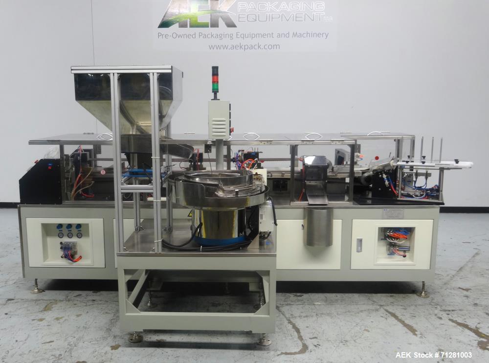 Used NCA Co Model NCA1620B-25 Automatic Pouch Spout Inserter