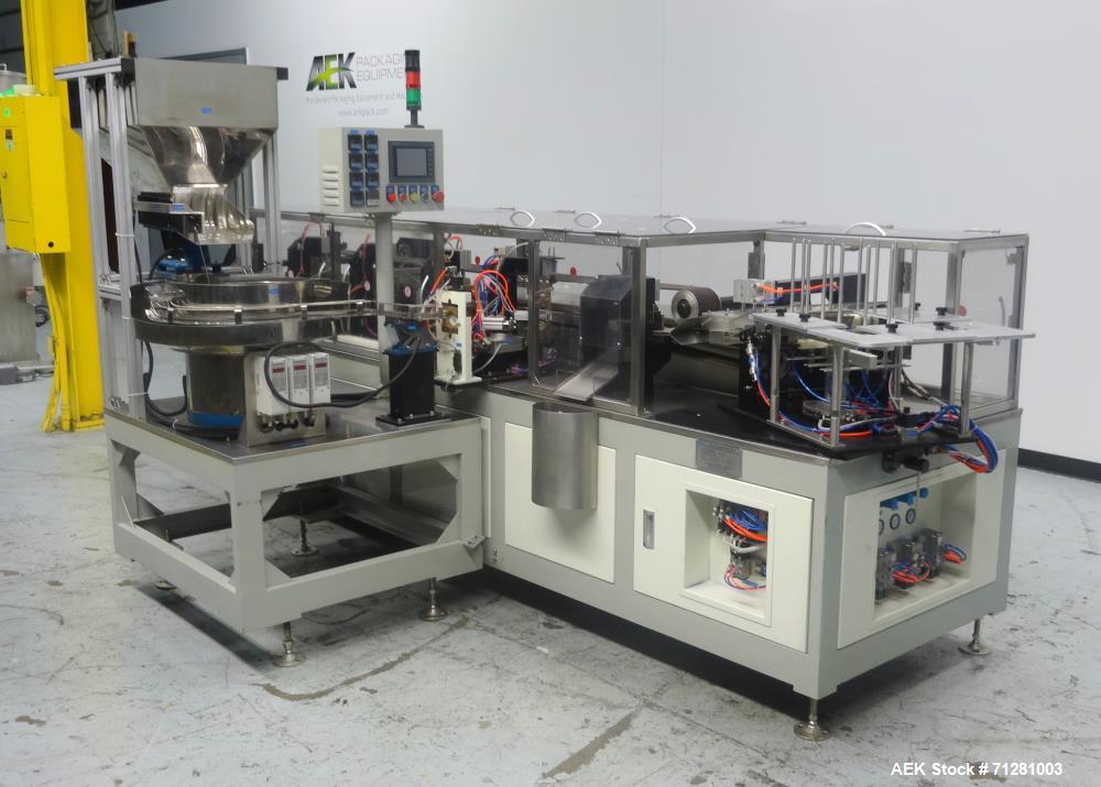 Used NCA Co Model NCA1620B-25 Automatic Pouch Spout Inserter