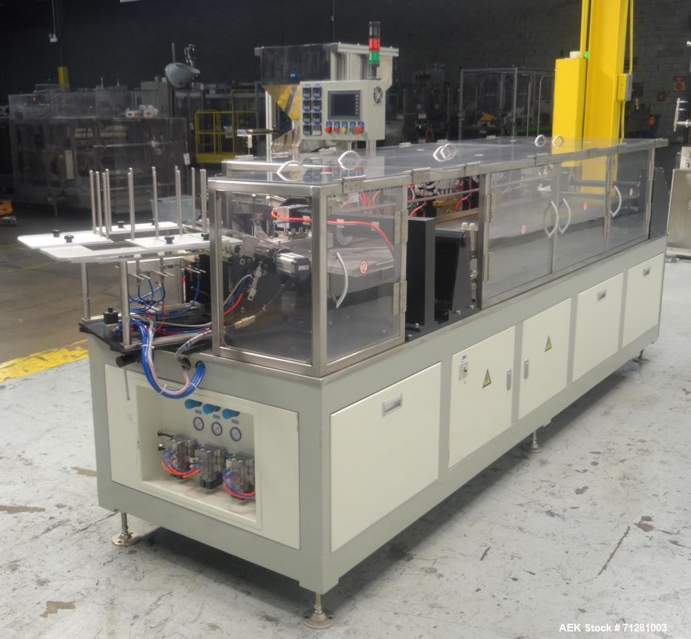 Used NCA Co Model NCA1620B-25 Automatic Pouch Spout Inserter