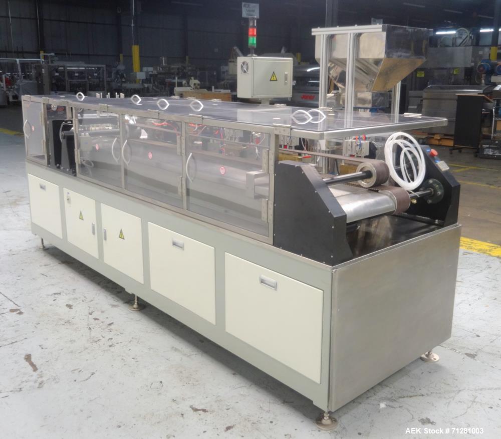 Used NCA Co Model NCA1620B-25 Automatic Pouch Spout Inserter