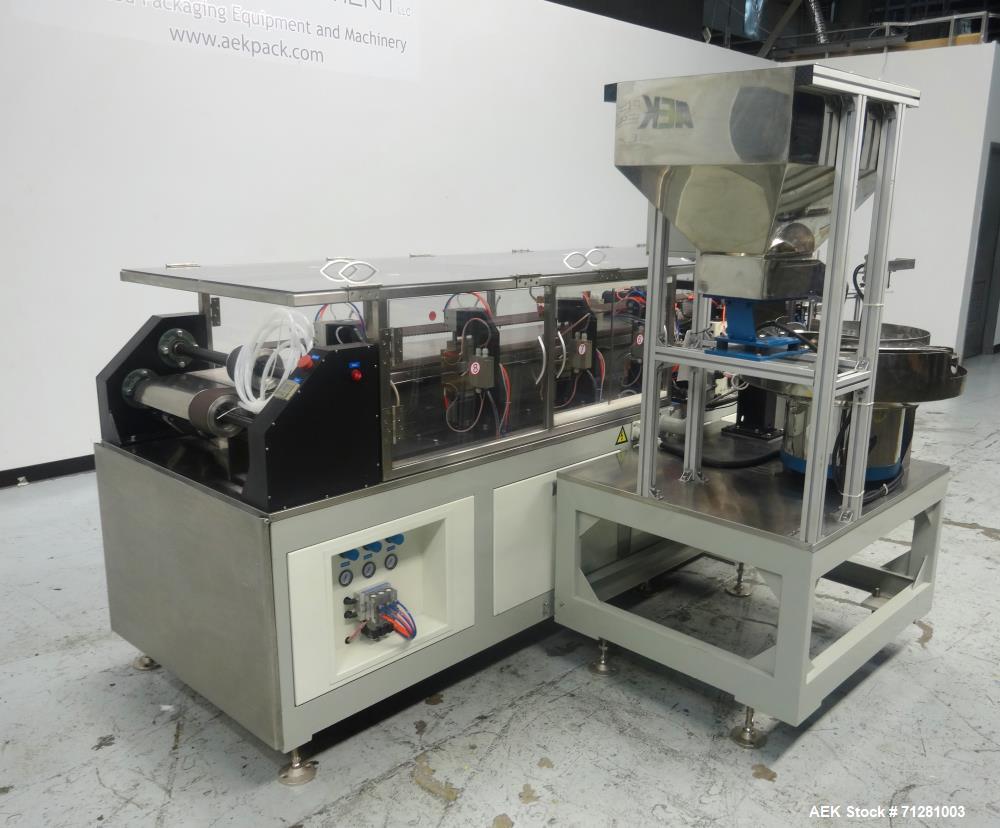 Used NCA Co Model NCA1620B-25 Automatic Pouch Spout Inserter