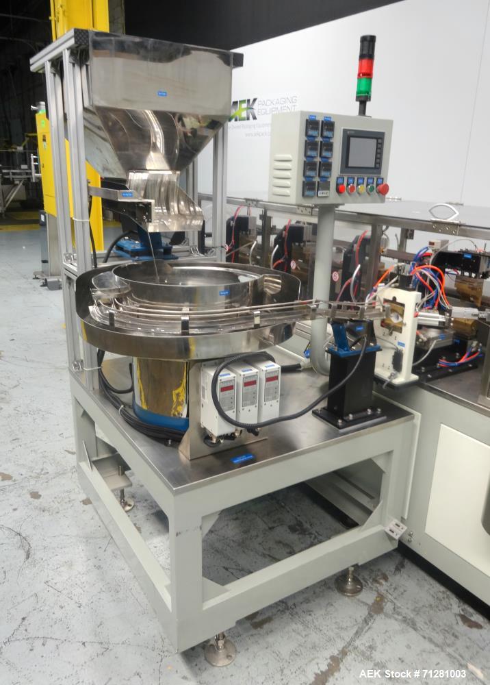 Used NCA Co Model NCA1620B-25 Automatic Pouch Spout Inserter