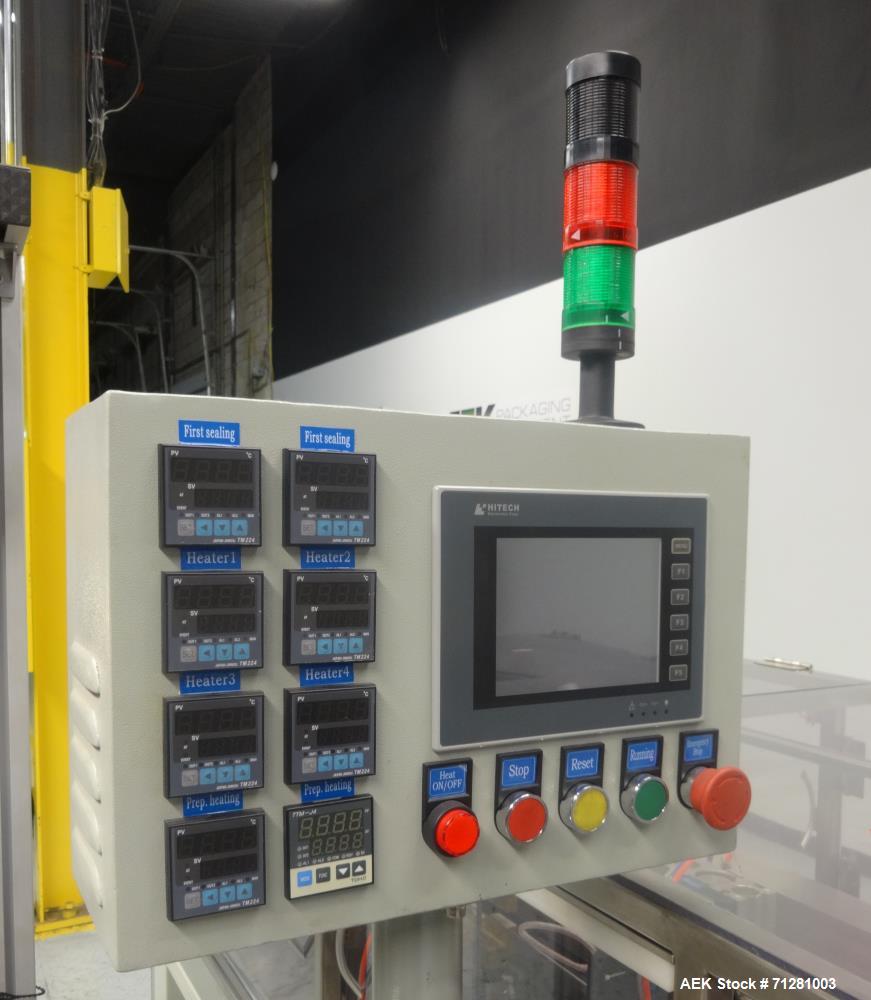 Used NCA Co Model NCA1620B-25 Automatic Pouch Spout Inserter