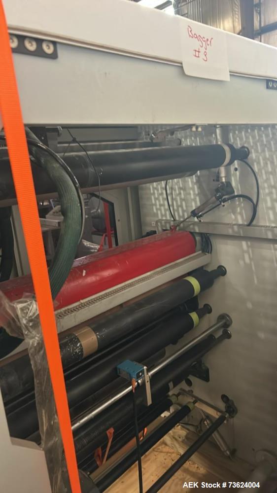 Used Wenzhou RZJD-350J Paper Bag Making Machine with Window Unit & Hot Melt Glue System