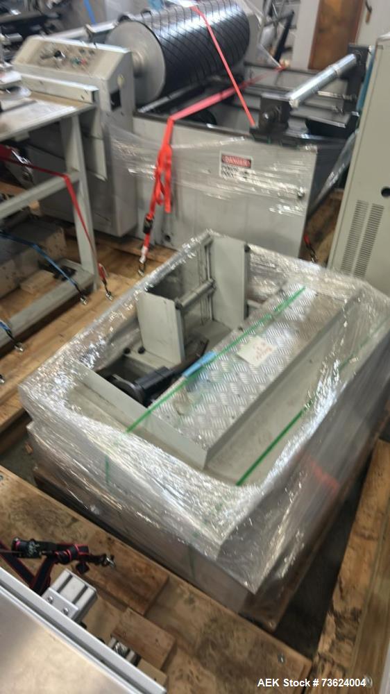 Used Wenzhou RZJD-350J Paper Bag Making Machine with Window Unit & Hot Melt Glue System