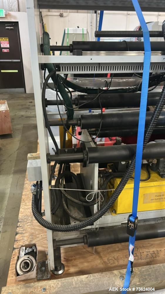 Used Wenzhou RZJD-350J Paper Bag Making Machine with Window Unit & Hot Melt Glue System