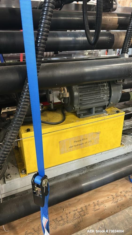 Used Wenzhou RZJD-350J Paper Bag Making Machine with Window Unit & Hot Melt Glue System