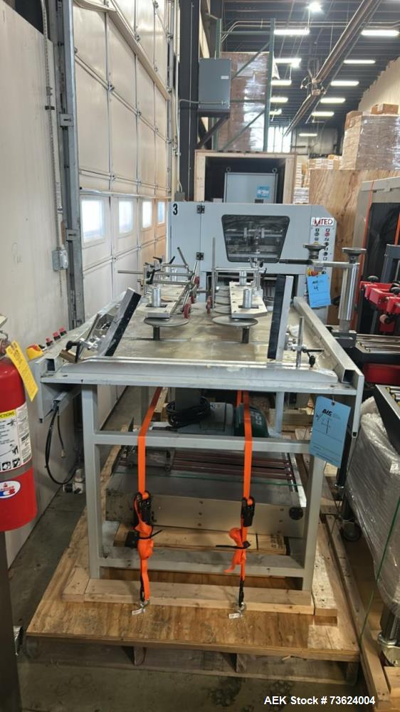 Used Wenzhou RZJD-350J Paper Bag Making Machine with Window Unit & Hot Melt Glue System