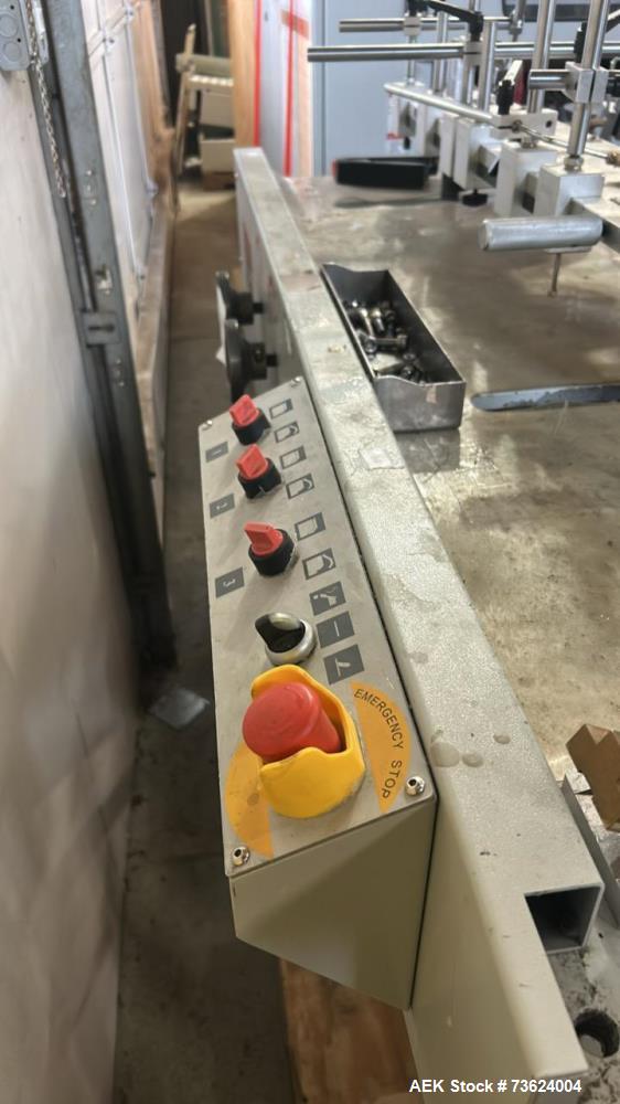 Used Wenzhou RZJD-350J Paper Bag Making Machine with Window Unit & Hot Melt Glue System