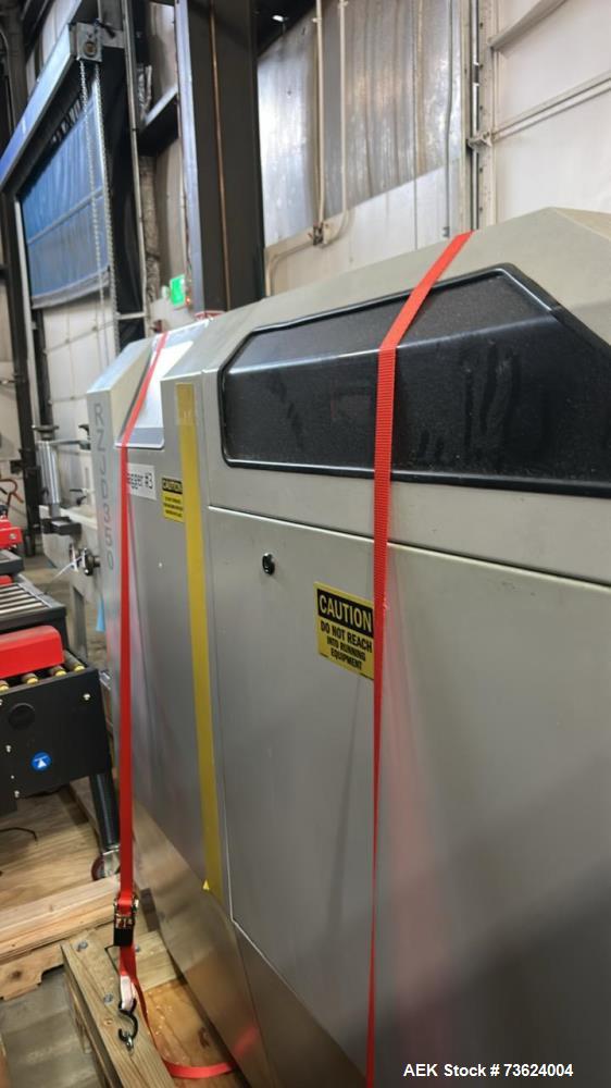 Used Wenzhou RZJD-350J Paper Bag Making Machine with Window Unit & Hot Melt Glue System