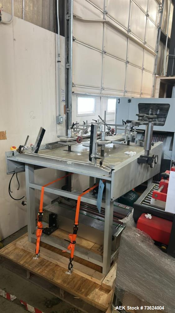 Used Wenzhou RZJD-350J Paper Bag Making Machine with Window Unit & Hot Melt Glue System