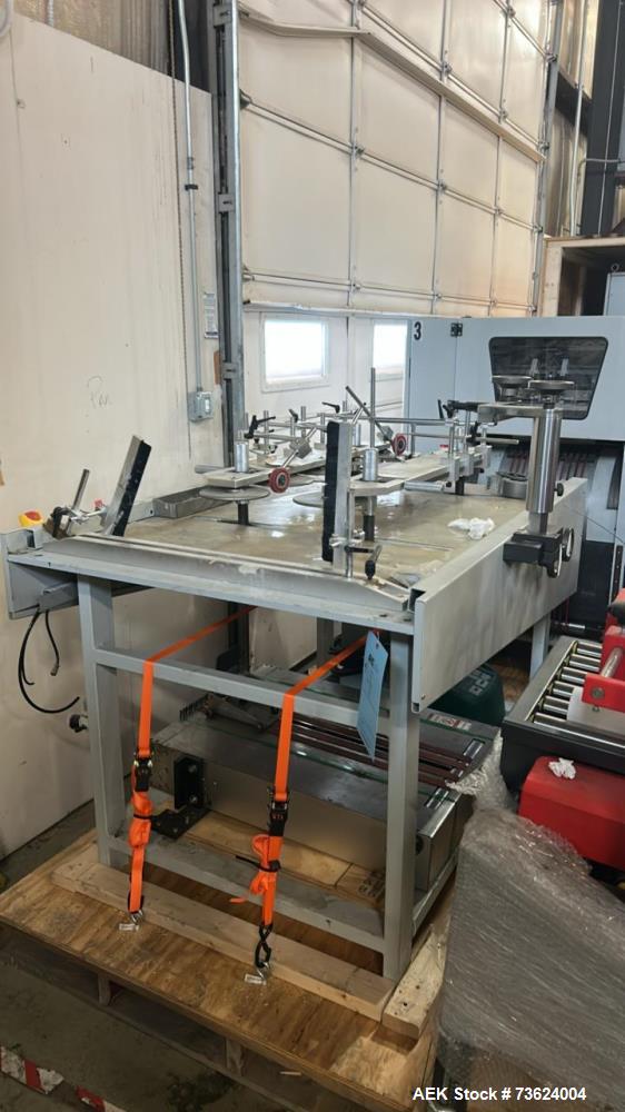 Used Wenzhou RZJD-350J Paper Bag Making Machine with Window Unit & Hot Melt Glue System