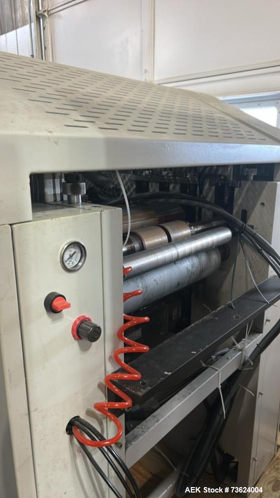 Used Wenzhou RZJD-350J Paper Bag Making Machine with Window Unit & Hot Melt Glue System