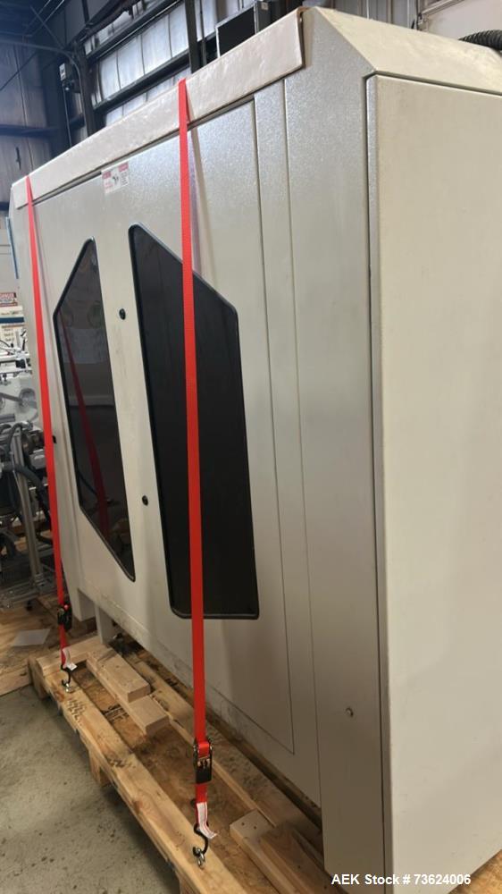 Used Wenzhou RZJD-G350J Paper Bag Making Machine with Window Unit, Hot Melt Glue & Valco Melton System