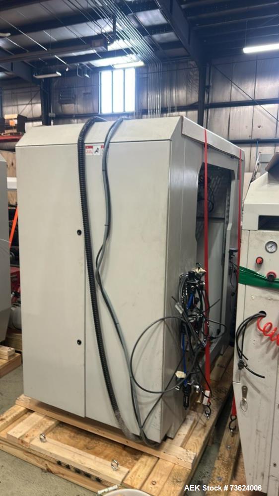 Used Wenzhou RZJD-G350J Paper Bag Making Machine with Window Unit, Hot Melt Glue & Valco Melton System