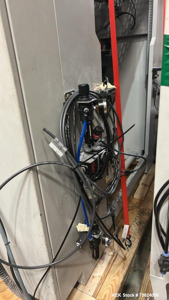 Used Wenzhou RZJD-G350J Paper Bag Making Machine with Window Unit, Hot Melt Glue & Valco Melton System