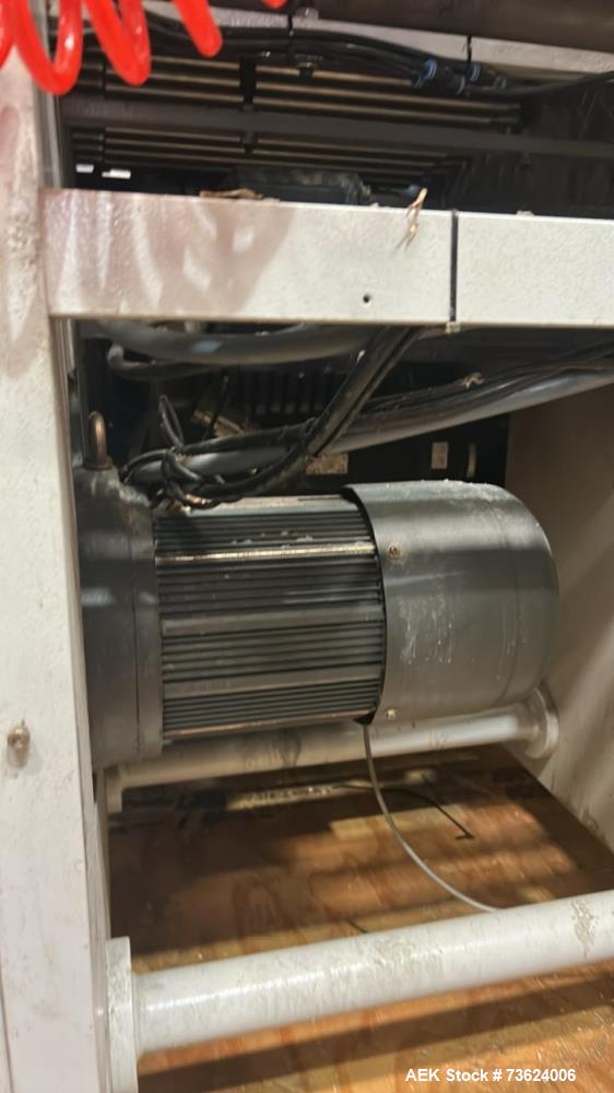 Used Wenzhou RZJD-G350J Paper Bag Making Machine with Window Unit, Hot Melt Glue & Valco Melton System