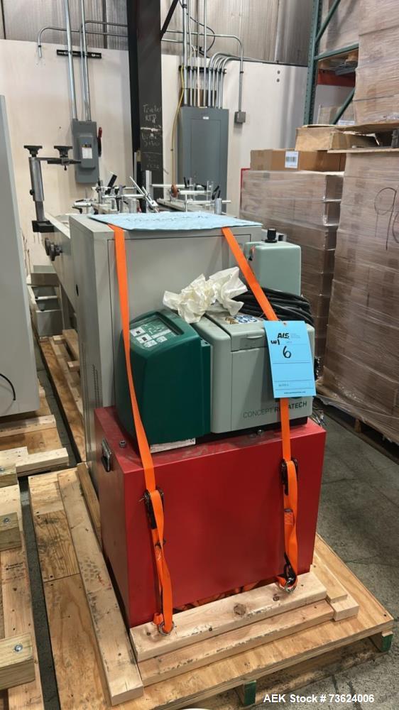 Used Wenzhou RZJD-G350J Paper Bag Making Machine with Window Unit, Hot Melt Glue & Valco Melton System