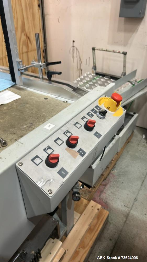 Used Wenzhou RZJD-G350J Paper Bag Making Machine with Window Unit, Hot Melt Glue & Valco Melton System