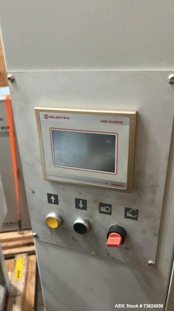 Used Wenzhou RZJD-G350J Paper Bag Making Machine with Window Unit, Hot Melt Glue & Valco Melton System