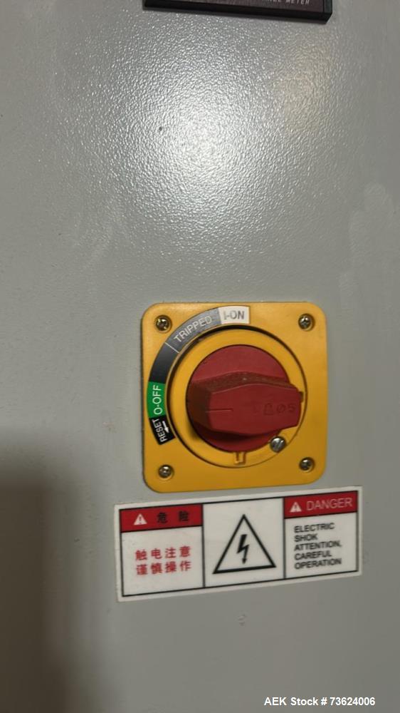 Used Wenzhou RZJD-G350J Paper Bag Making Machine with Window Unit, Hot Melt Glue & Valco Melton System