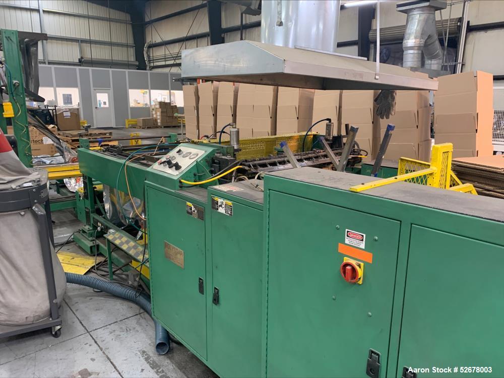 Used Ro-An Model 9000 Polystar Servo Driven Sideweld Wicket Bag Machine, Wickete