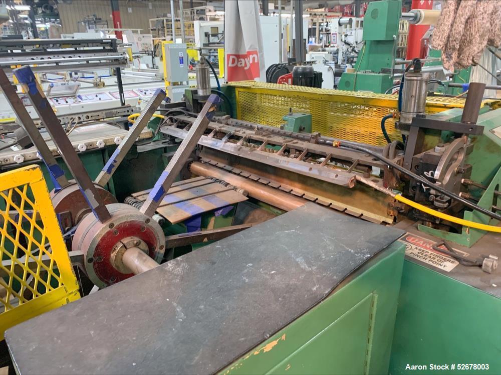 Used Ro-An Model 9000 Polystar Servo Driven Sideweld Wicket Bag Machine, Wickete