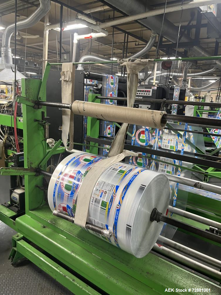 Used Ro-An Polystar 9000 Wicketer Bag Machine; Servo Powered; Sideweld Flat Bags; Draw lengths of: 6", 9", 12"; Material thickness: 3 mil; 50/60 H2 3 Phase with plant ground 45 AMP Service; 10 HP Tur...