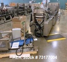 Used Totani Model CT-35VSC Single Lane Stand Up Pouch Converting/Making Machine or up to 4 lanes of three side seal pouches with out zipper. Capable of speeds up to 240 cycles per minute (depending o...