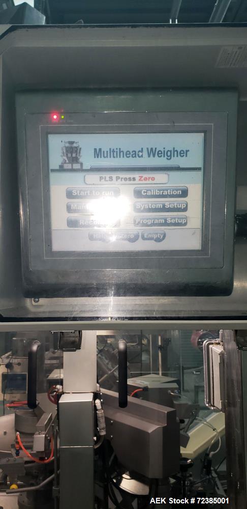 Used JDD Model JRPM-8812 Stand Up Pouch Machine with 10 Head Scale