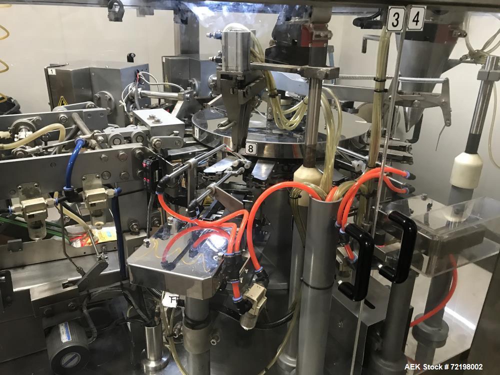 Used ActionPac "Auto-Poucher" Premade Pouch Packager System