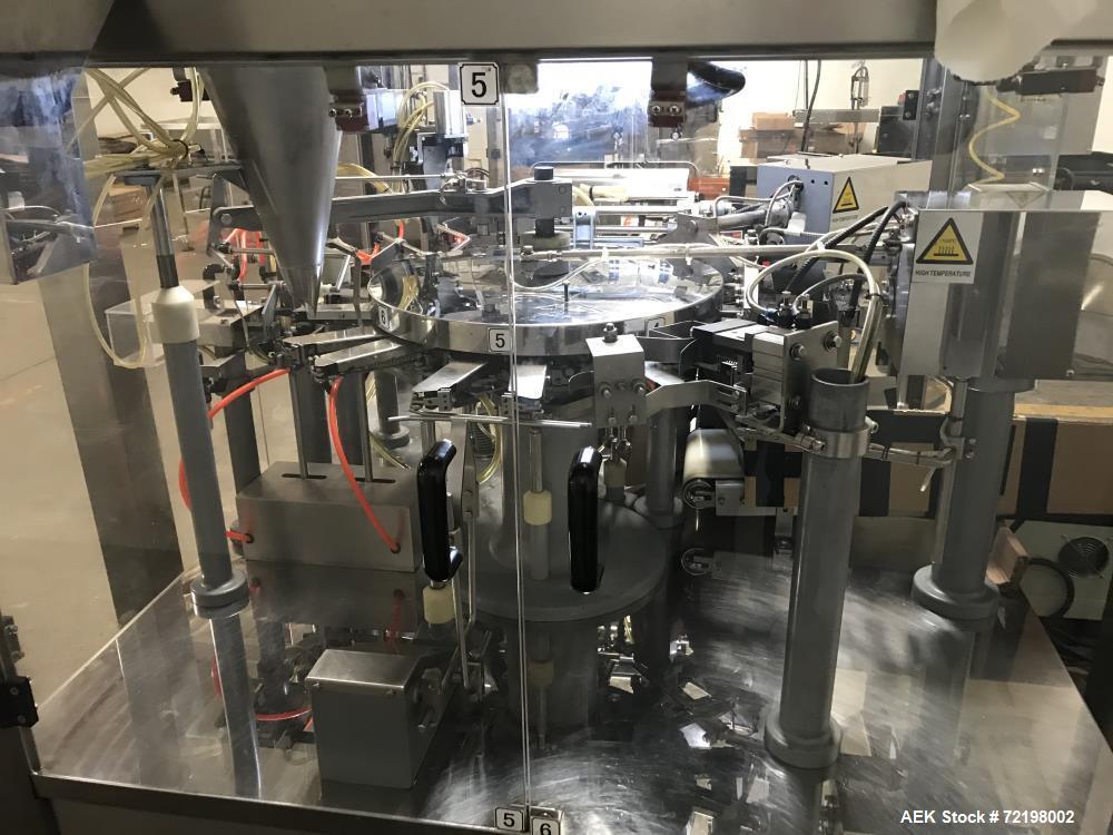 Used ActionPac "Auto-Poucher" Premade Pouch Packager System