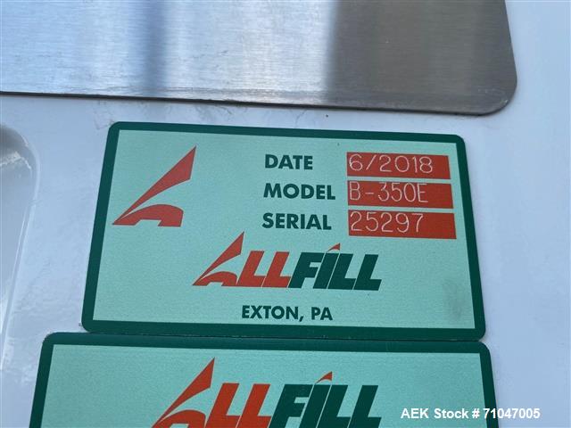 Used AllFill B-350-E Powder Filler