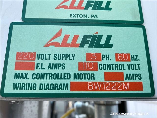Used AllFill B-350-E Powder Filler