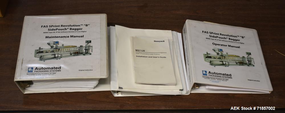 Used Automated Packaging Systems Model FAS Sprint Revolution Bagger