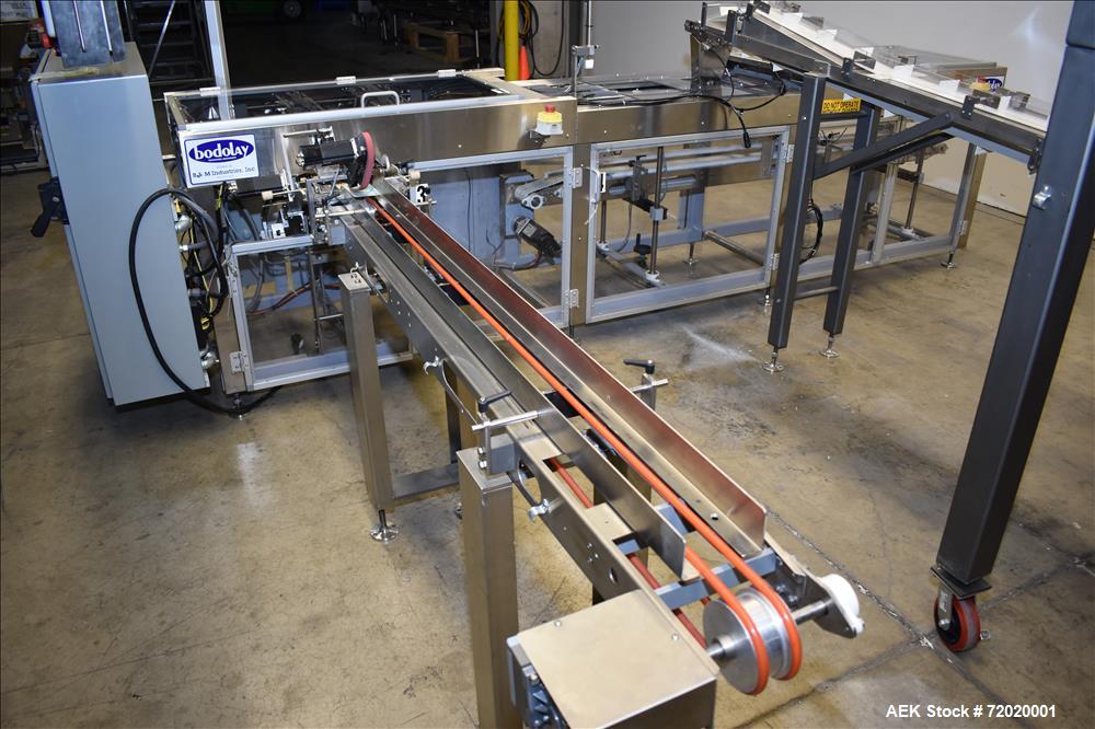 Used Bodolay P60 Horizontal Pre-Made Pouch Packager with Scale Filler